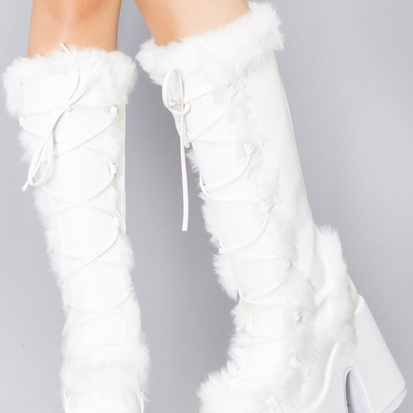 NEW Demonia CAMEL 311 Pure Polarity Platform Boots - Picture 2 of 8